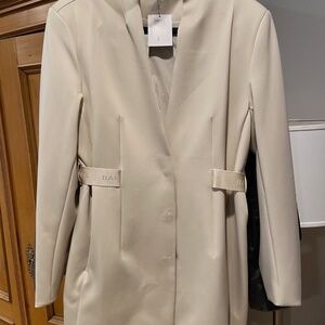 BANDIER "STONE CEMENT" NWT JACKET - MEDIUM